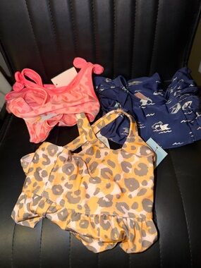 3-pack Cat & Jack Baby/Toddler Swimsuits (1 tankini, 1 one piece & 1 two piece)
